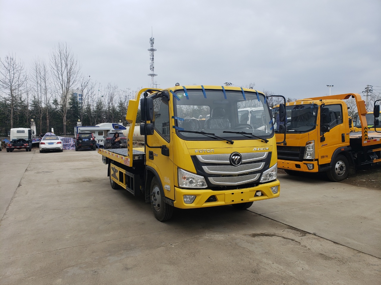 國(guó)六藍(lán)牌歐馬可清障車